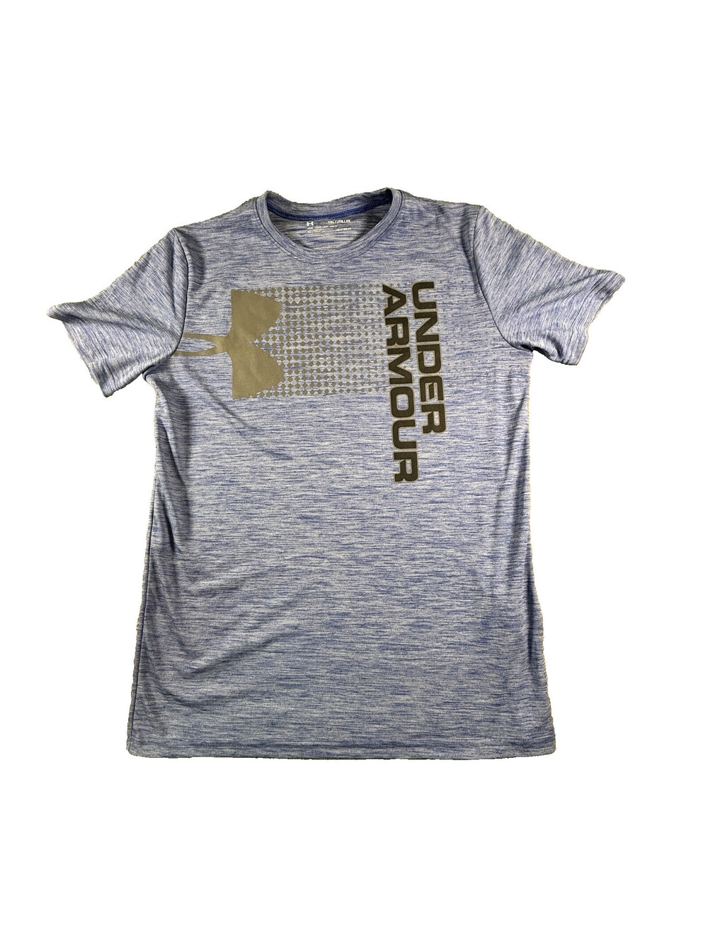 Under Armour T-Shirt Youth Size XL Logo Graphic Short Sleeve Crew Neck Heatgear
